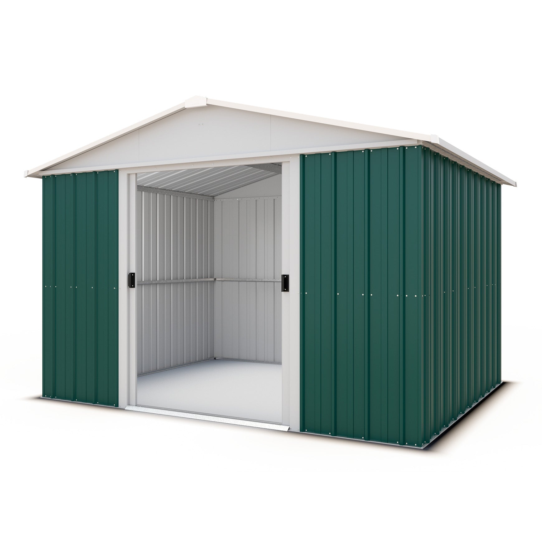 Yardmaster 'Emerald' Green Metal Shed