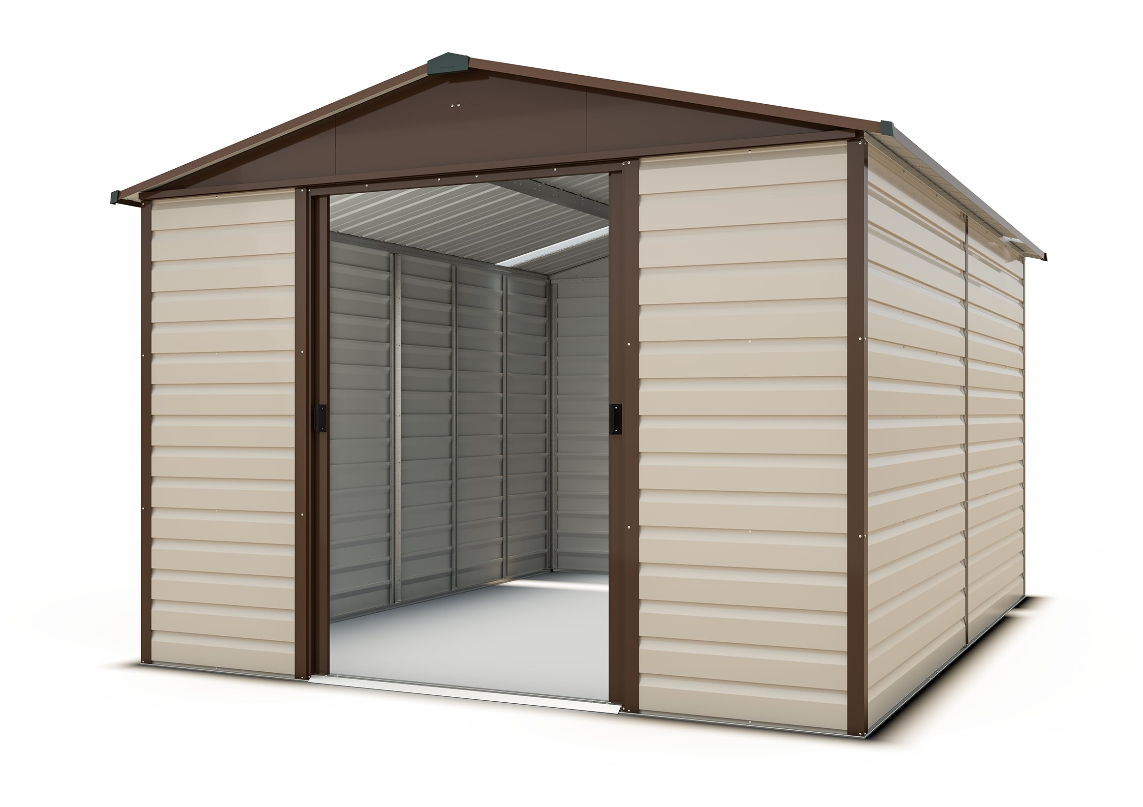 Yardmaster 'Shiplap' Deluxe' Metal Shed