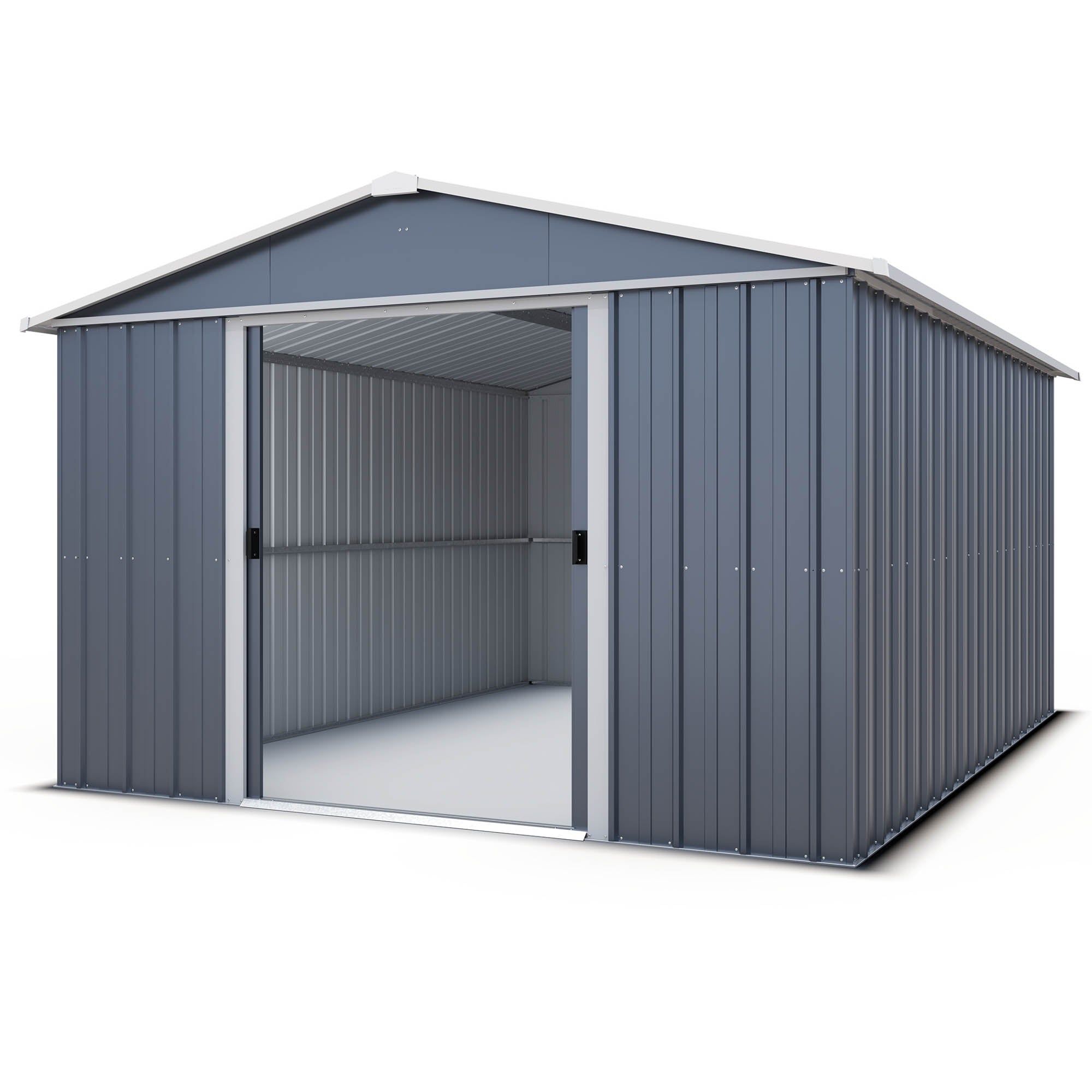 Yardmaster 'Castleton' Anthracite Metal Shed