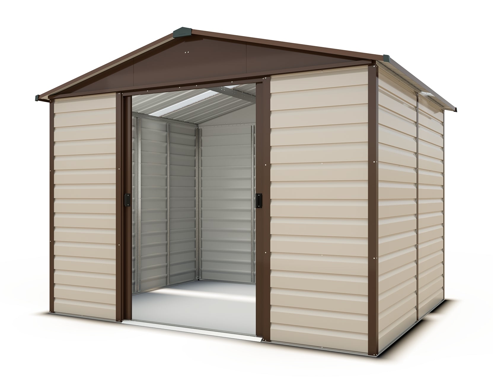Yardmaster 'Shiplap' Deluxe' Metal Shed