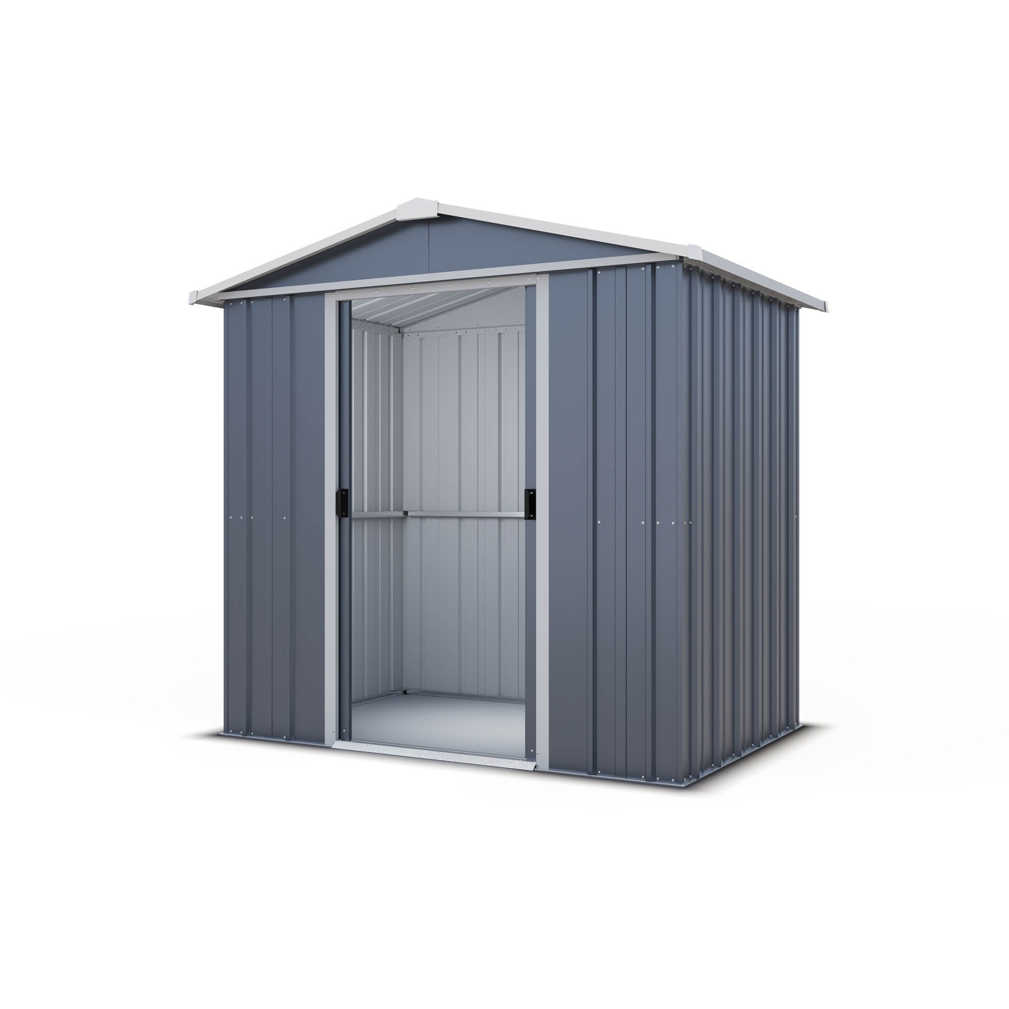 Yardmaster 'Castleton' Anthracite Metal Shed