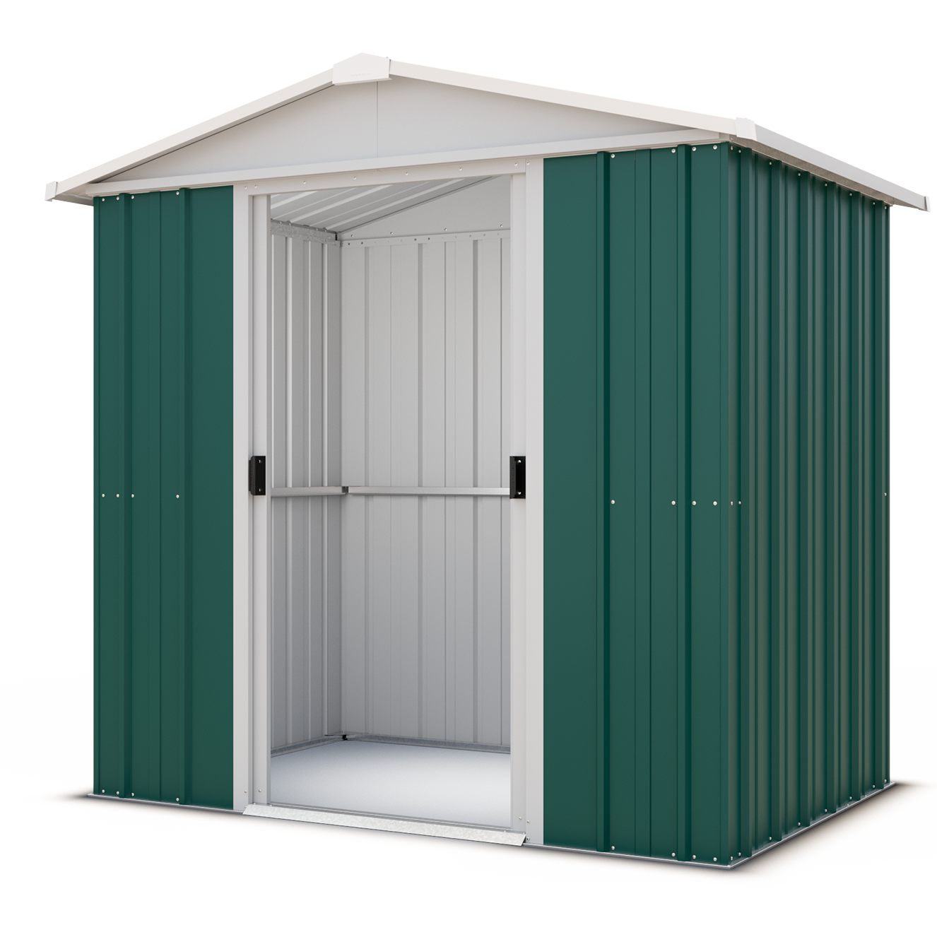 Yardmaster 'Emerald' Green Metal Shed