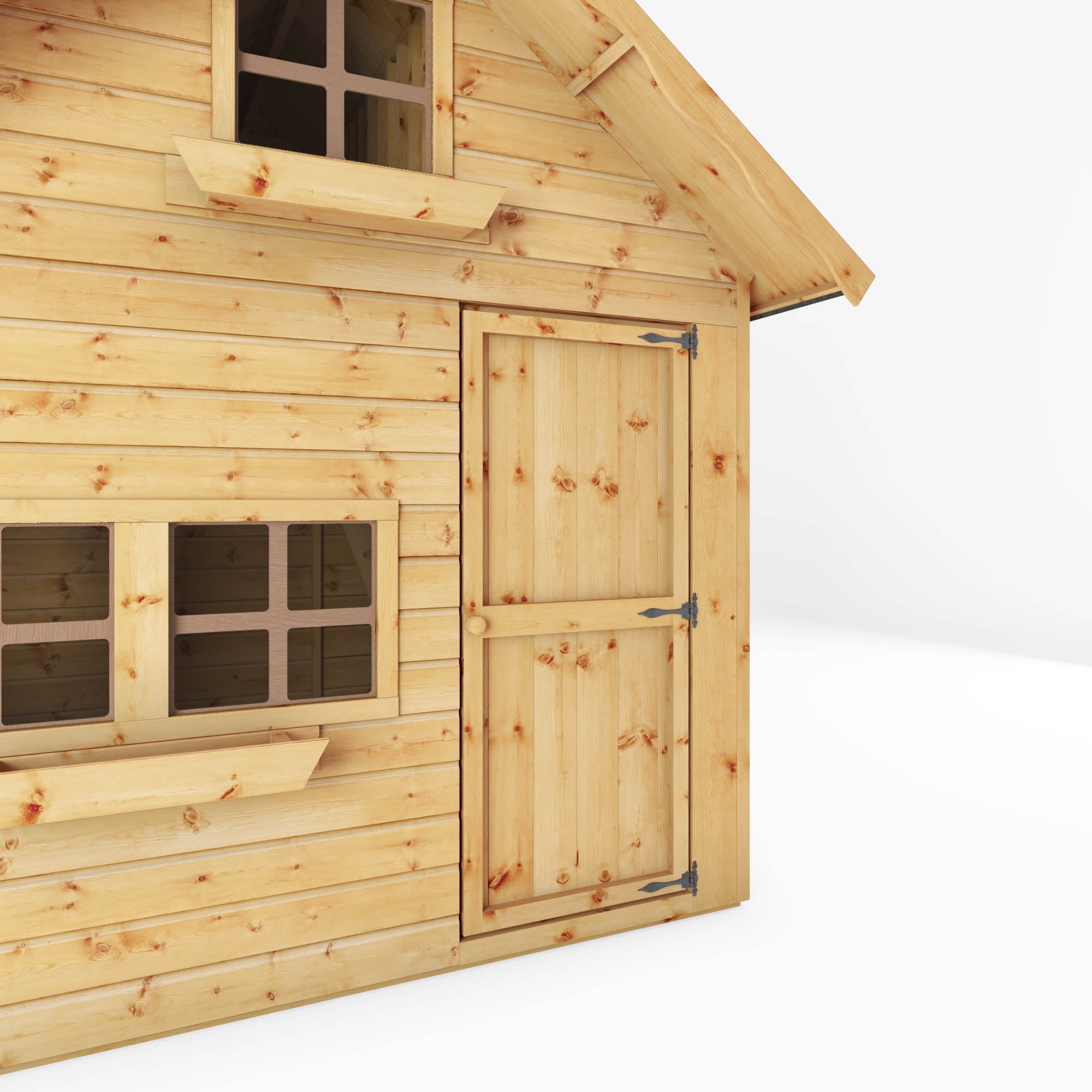 8 x 6 Double Storey Swiss Cottage Playhouse