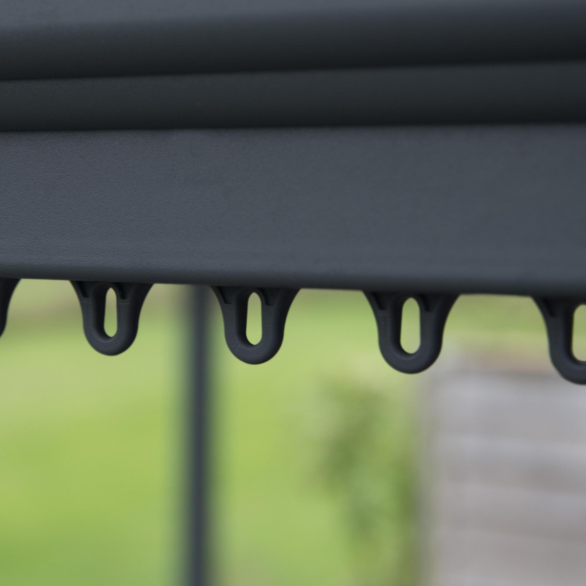 Canopia by Palram Milano 10 x 14 Garden Gazebo - Grey