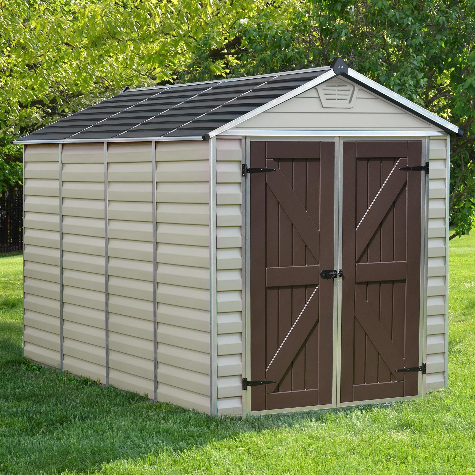Canopia by Palram Skylight Shed - Tan