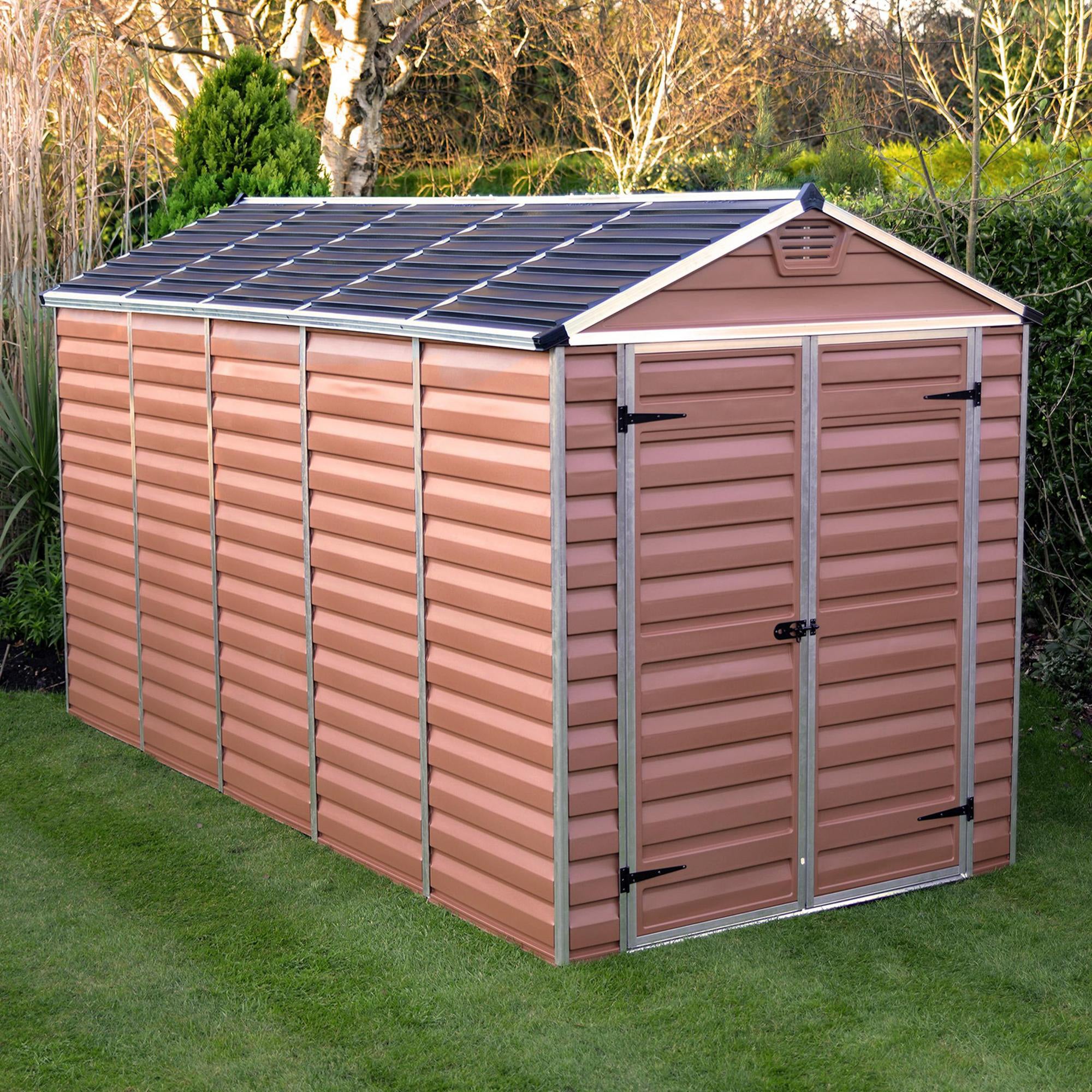 Canopia by Palram Skylight Shed - Amber