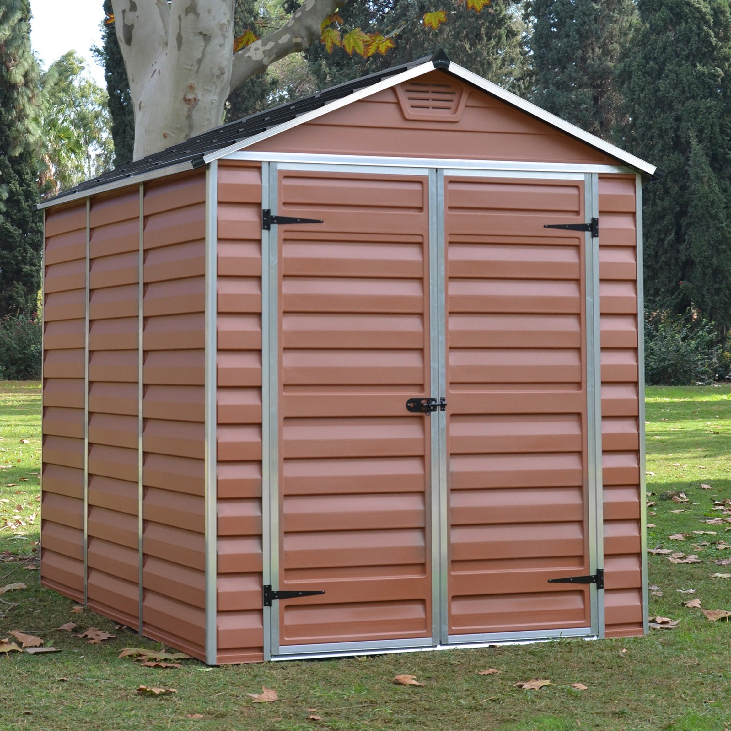 Canopia by Palram Skylight Shed - Amber