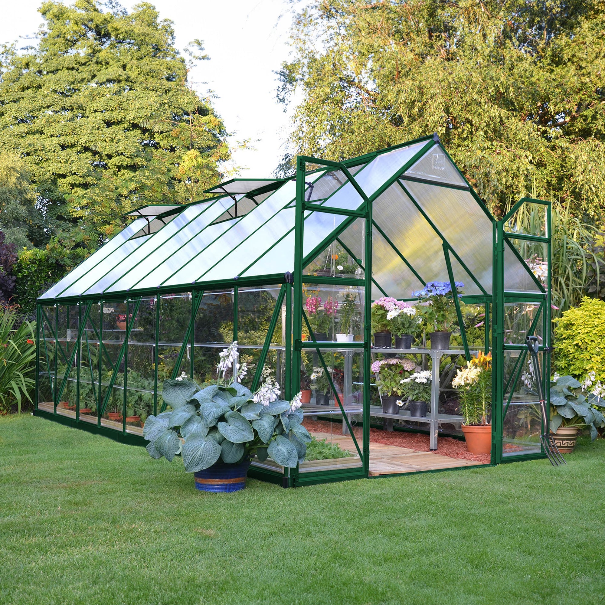 Canopia by Palram Balance Green Greenhouse