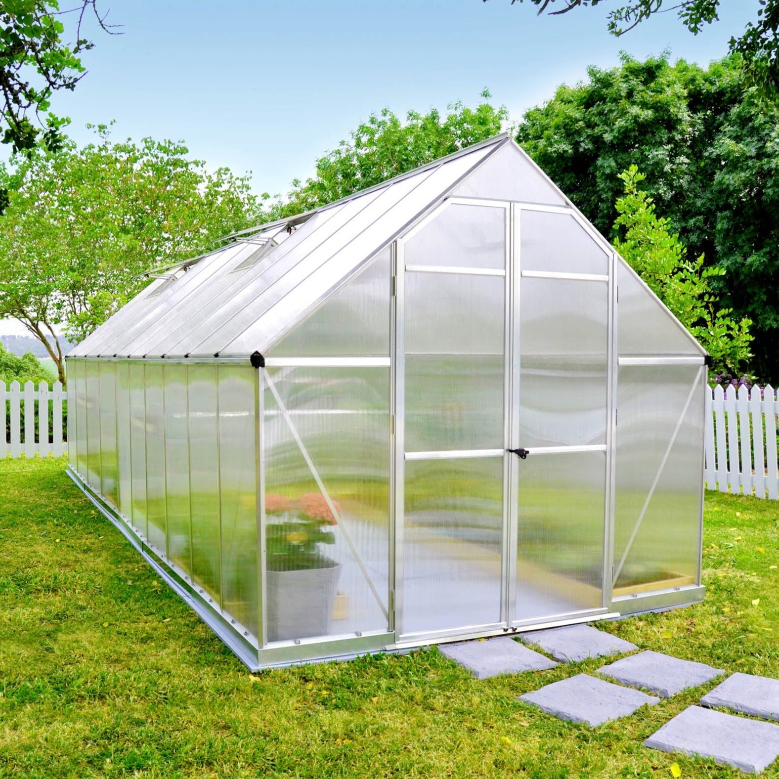 Canopia by Palram Essence Silver Greenhouse