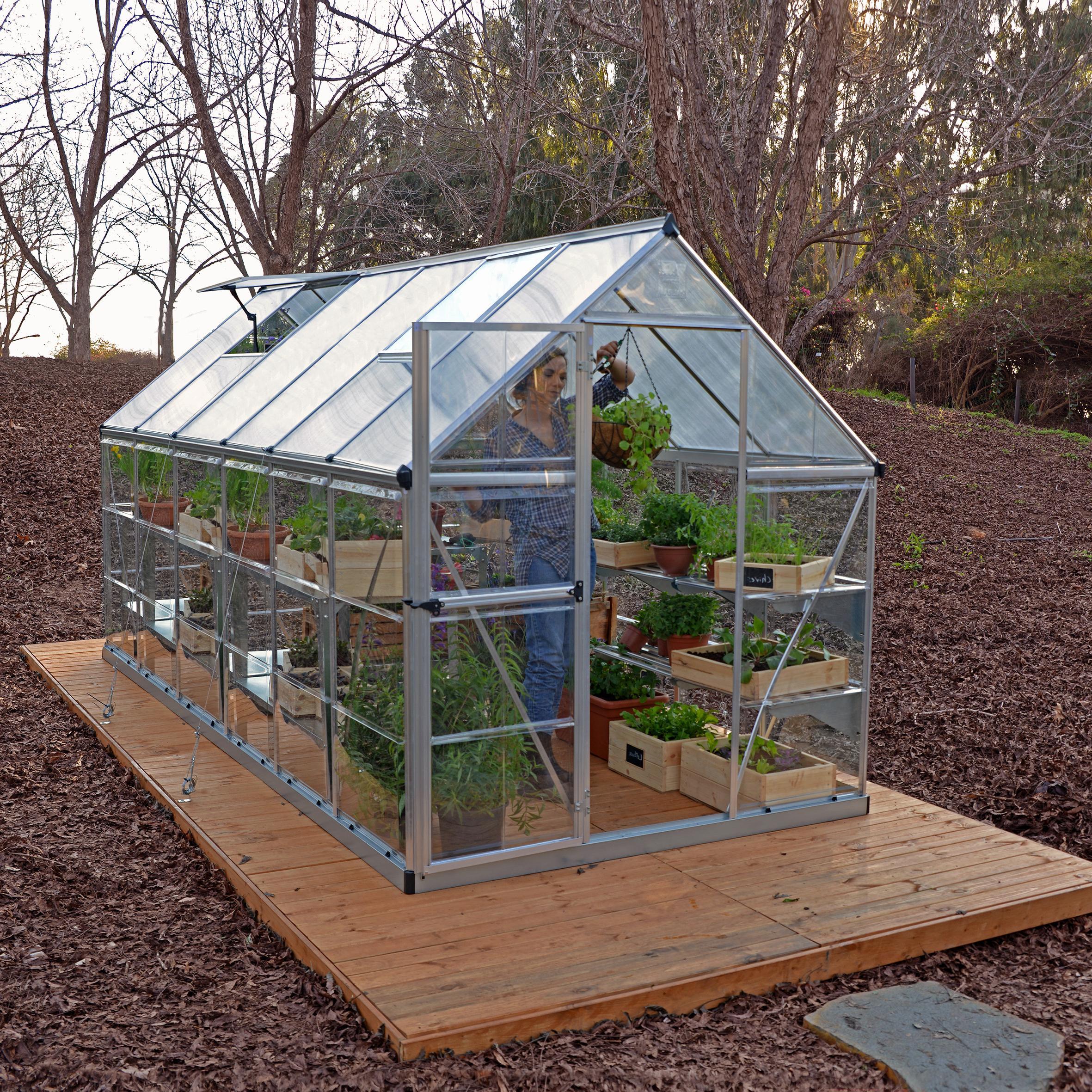 Canopia by Palram Hybrid Greenhouse Silver