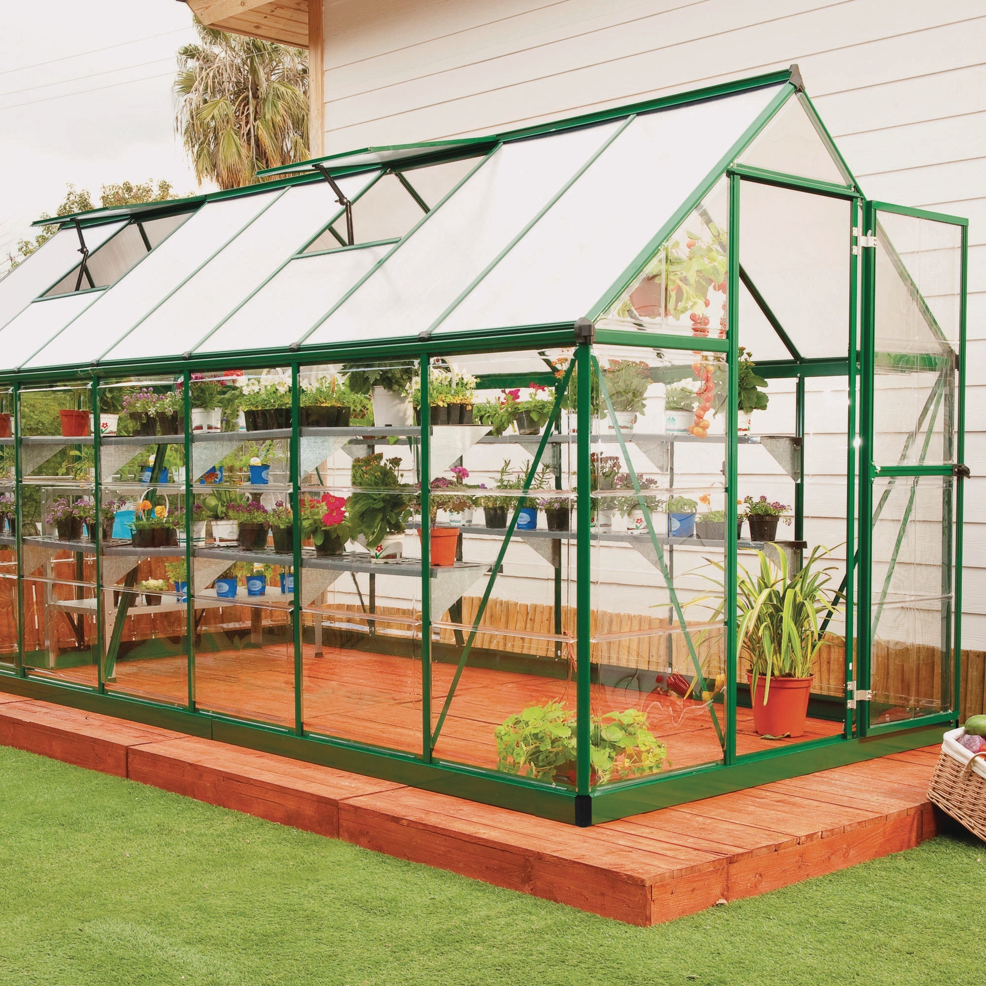 Canopia by Palram Hybrid Greenhouse Green