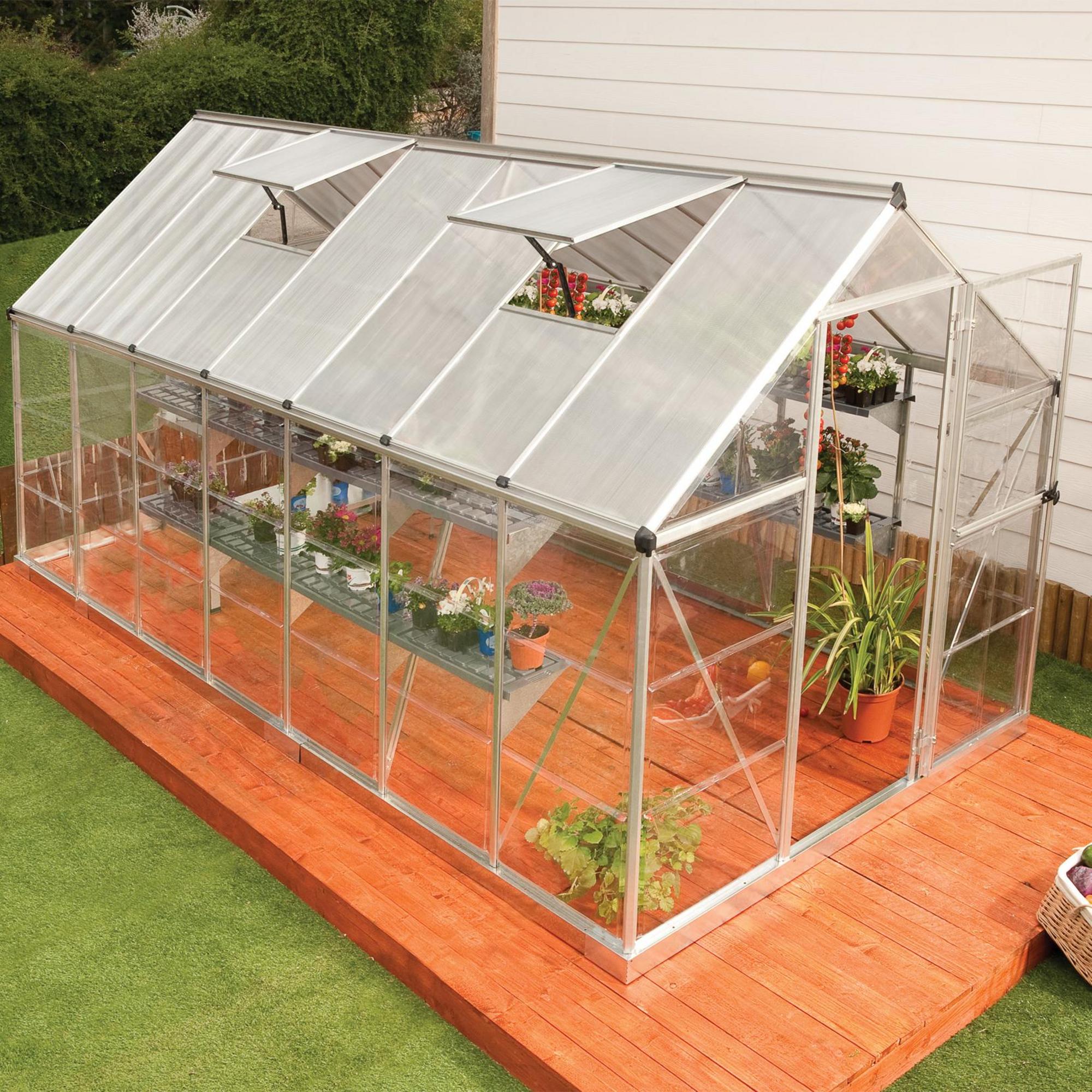 Canopia by Palram Hybrid Greenhouse Silver