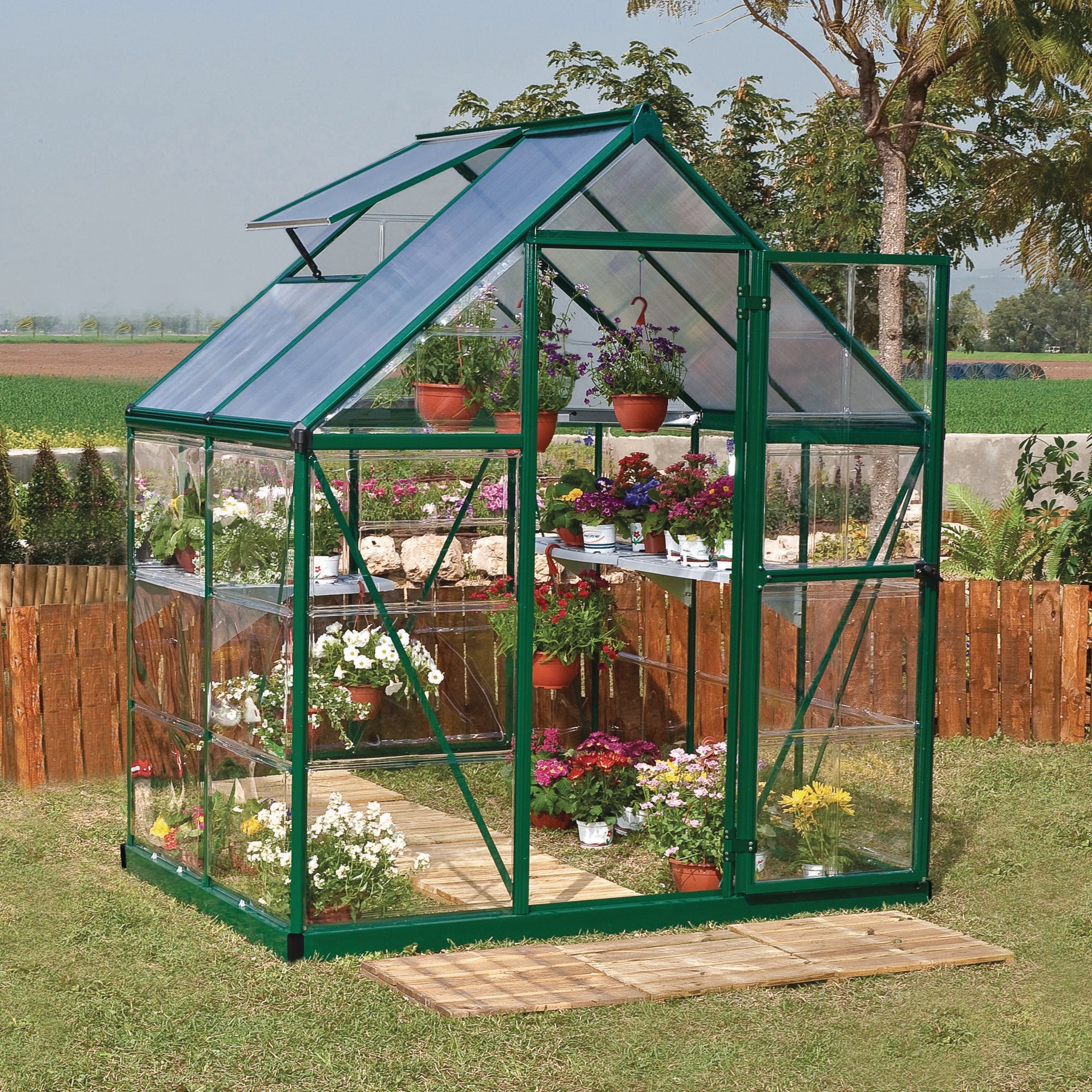 Canopia by Palram Hybrid Greenhouse Green