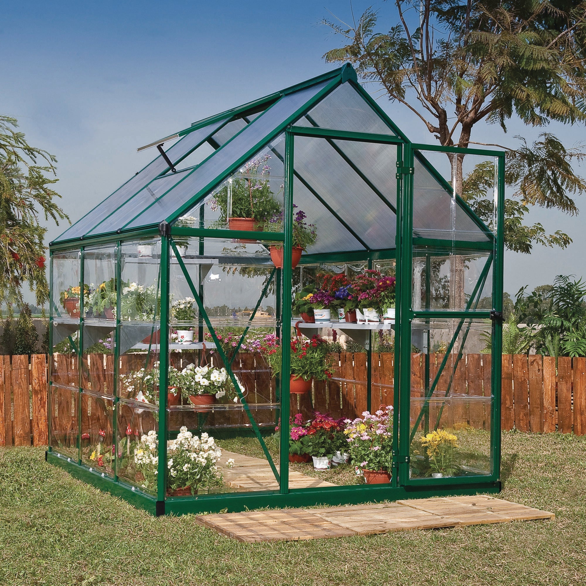 Canopia by Palram Hybrid Greenhouse Green