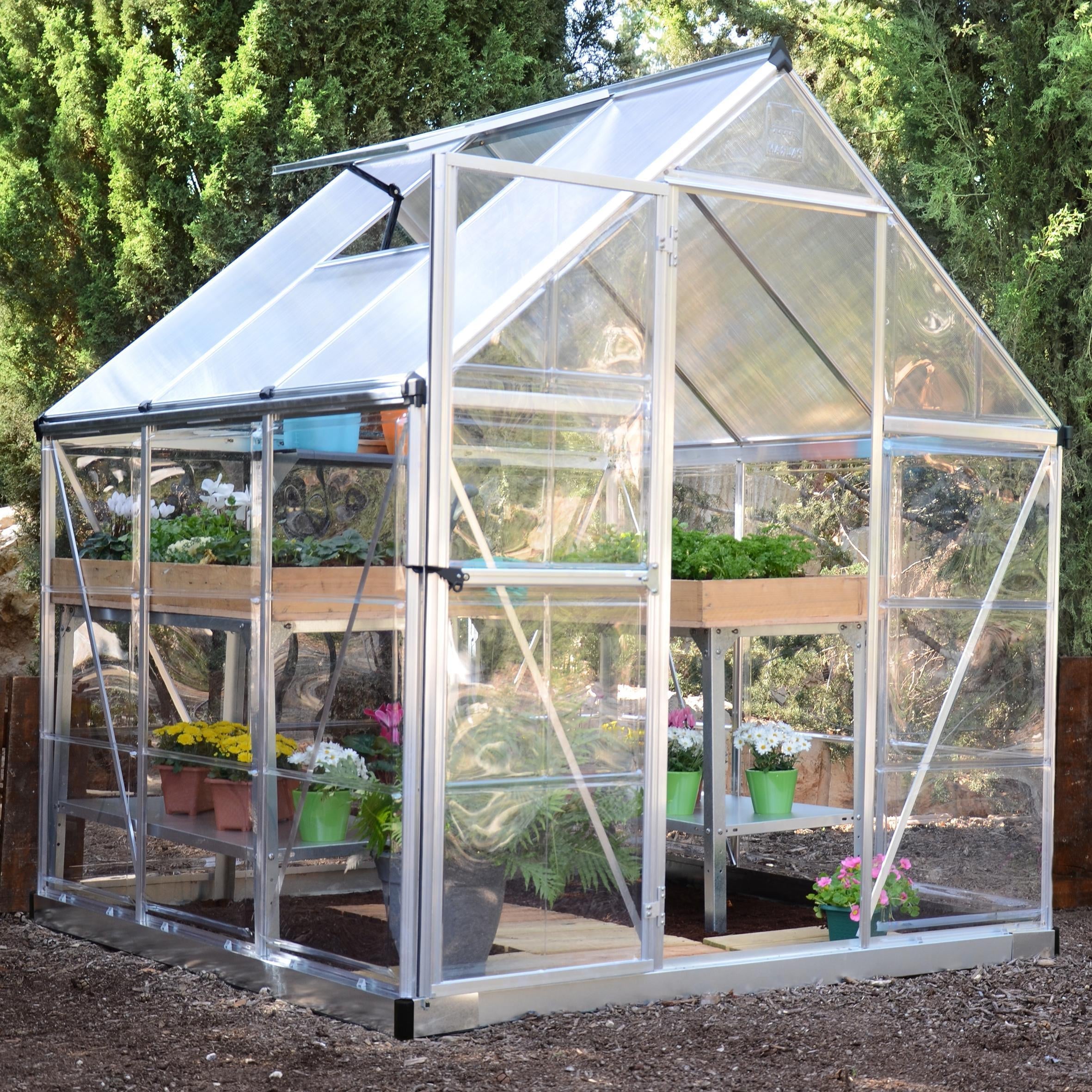 Canopia by Palram Hybrid Greenhouse Silver