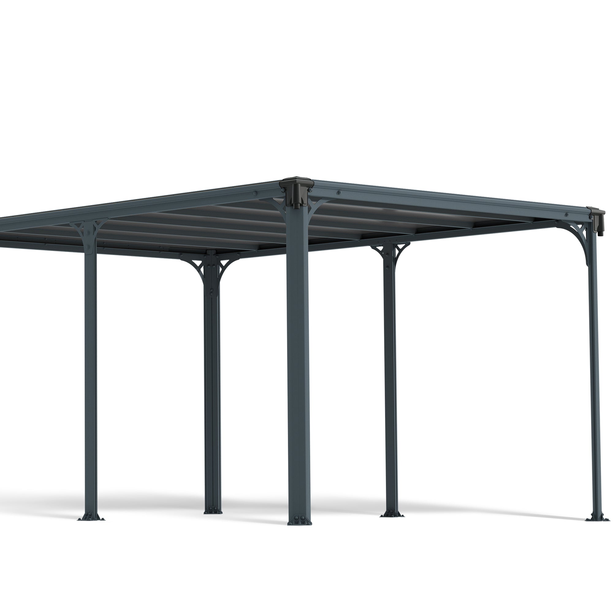 Canopia by Palram Milano 10 x 14 Garden Gazebo - Grey