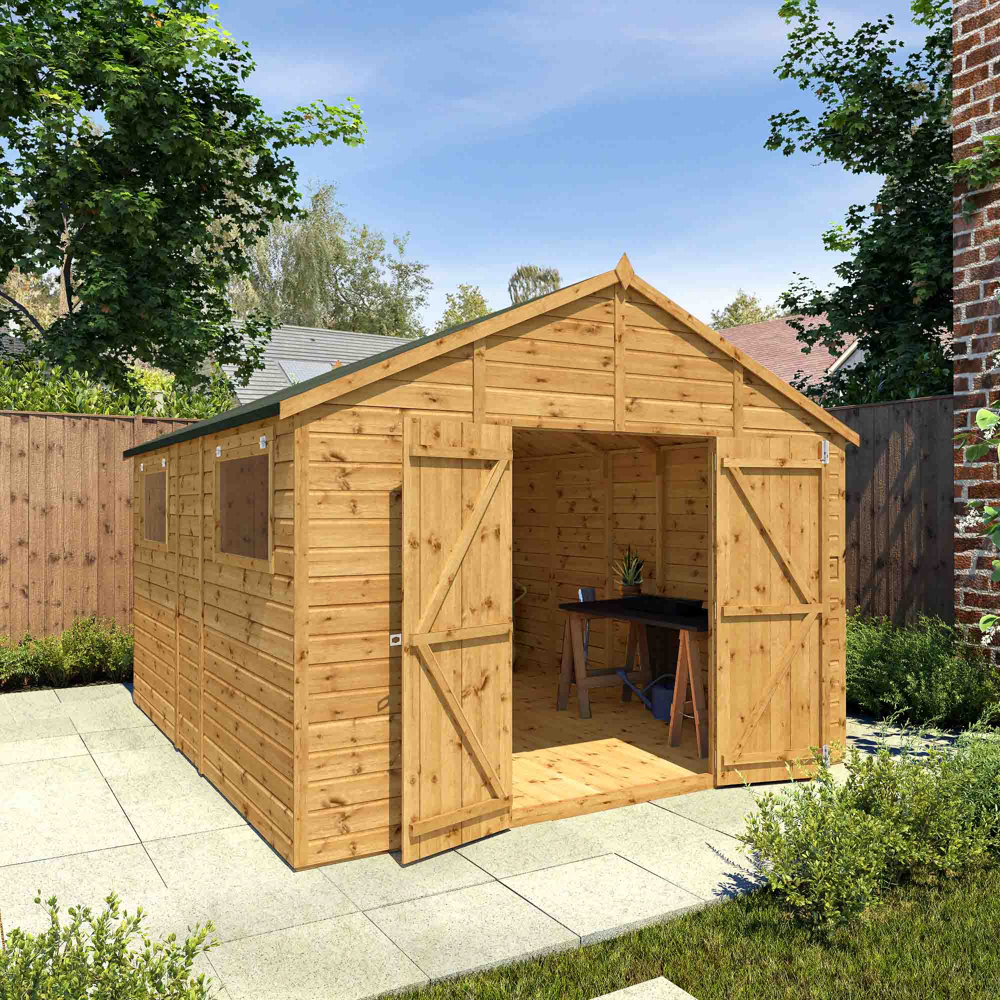 Premium Shiplap Apex Workshop