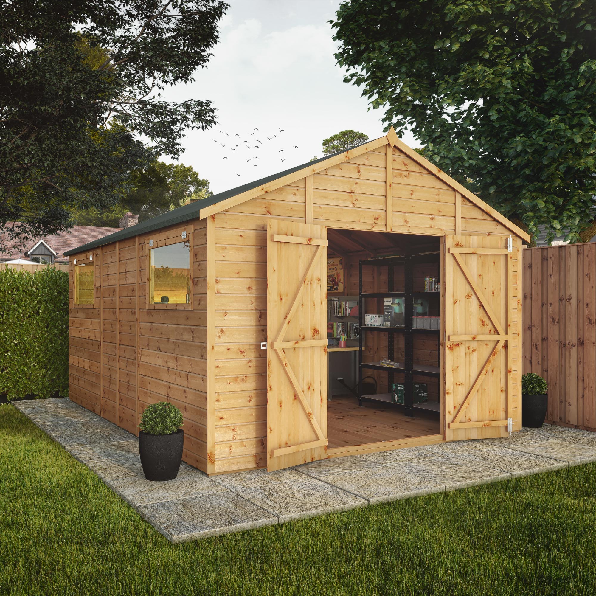 Premium Shiplap Apex Workshop
