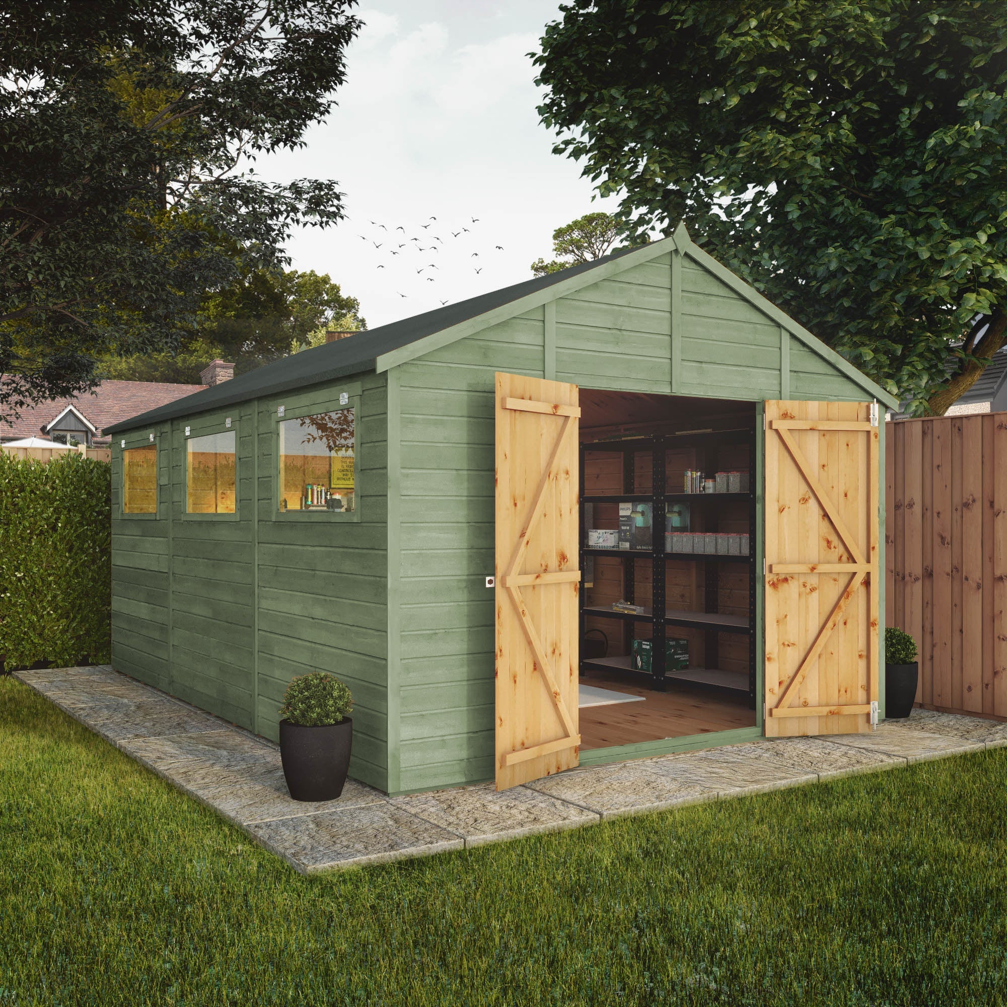 Premium Shiplap Apex Workshop
