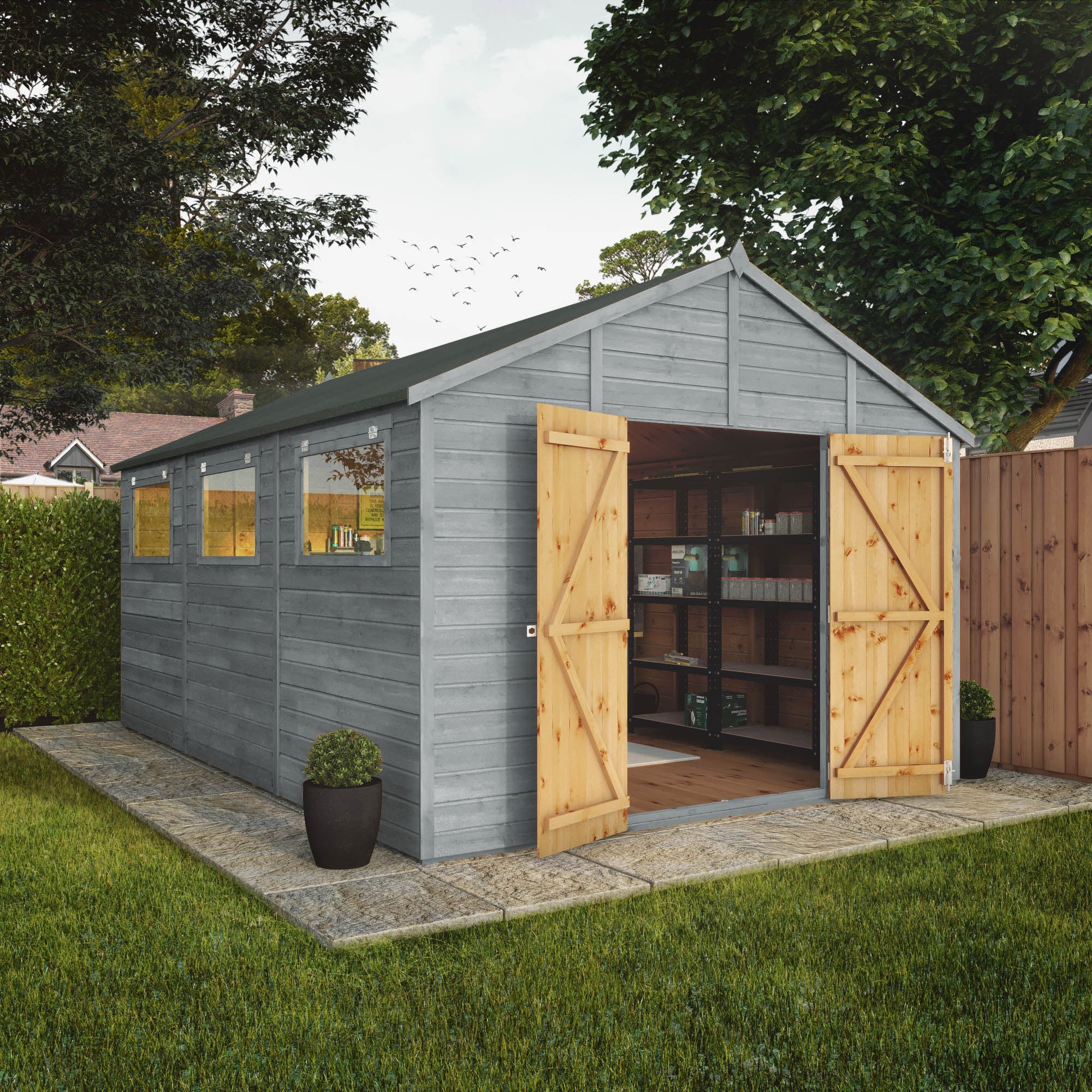 Premium Shiplap Apex Workshop