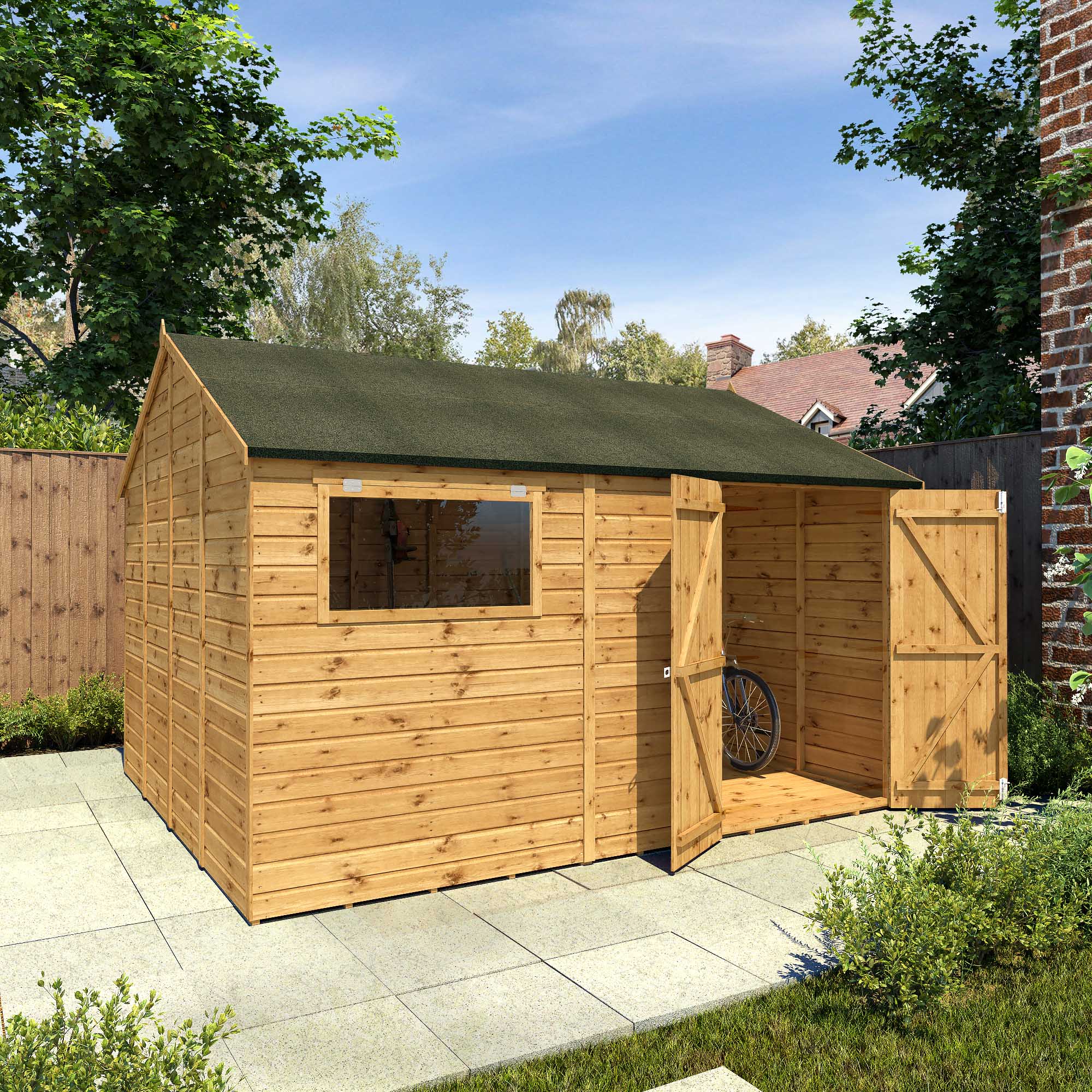 Premium Shiplap Apex Workshop