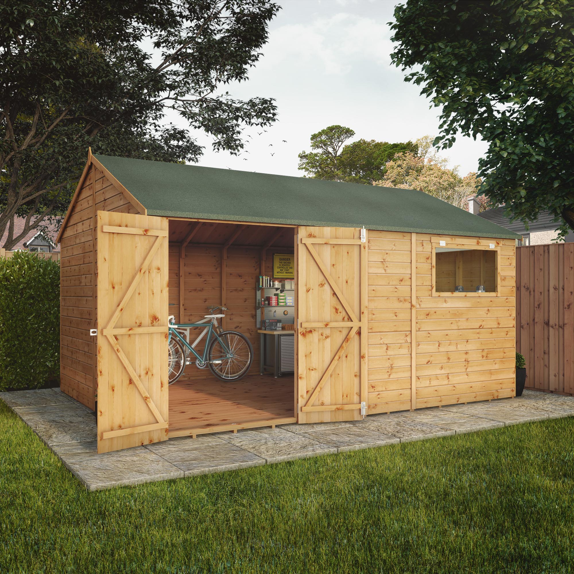 Premium Shiplap Apex Workshop