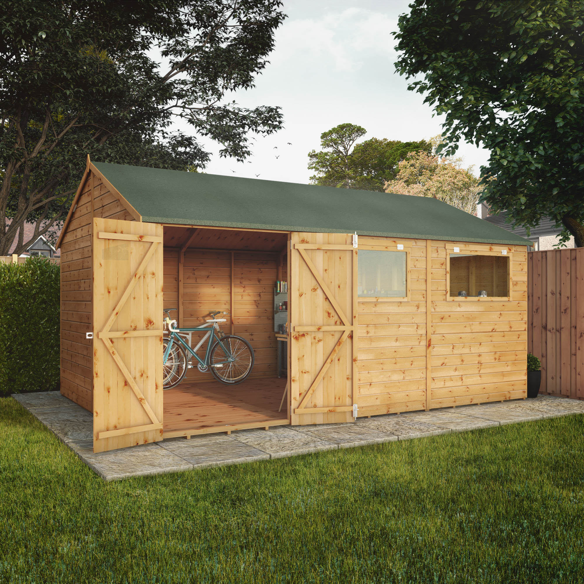 Premium Shiplap Apex Workshop