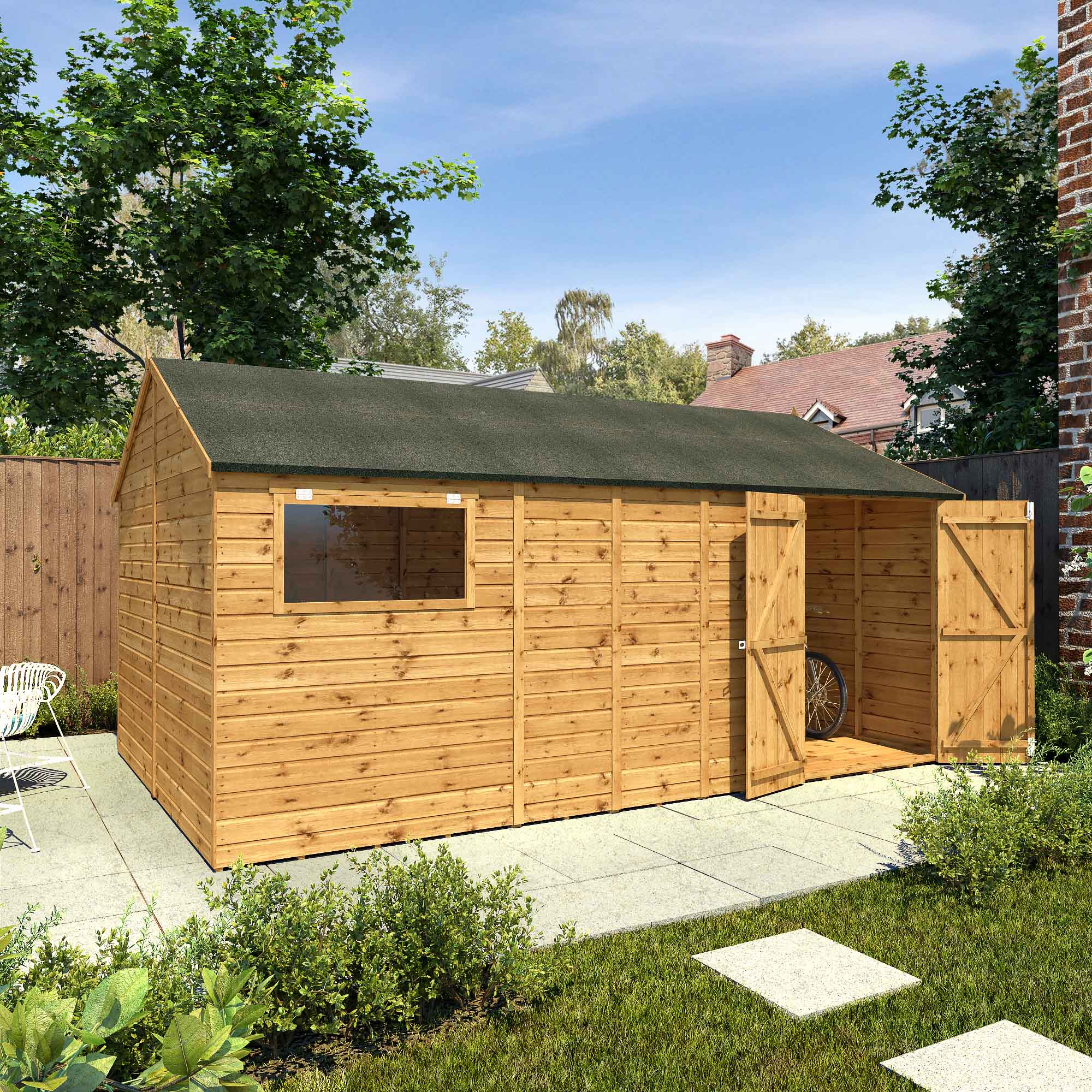 Premium Shiplap Apex Workshop