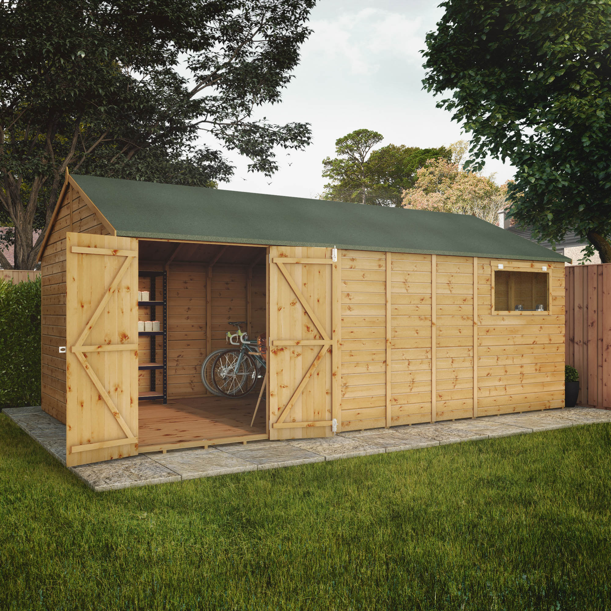 Premium Shiplap Apex Workshop