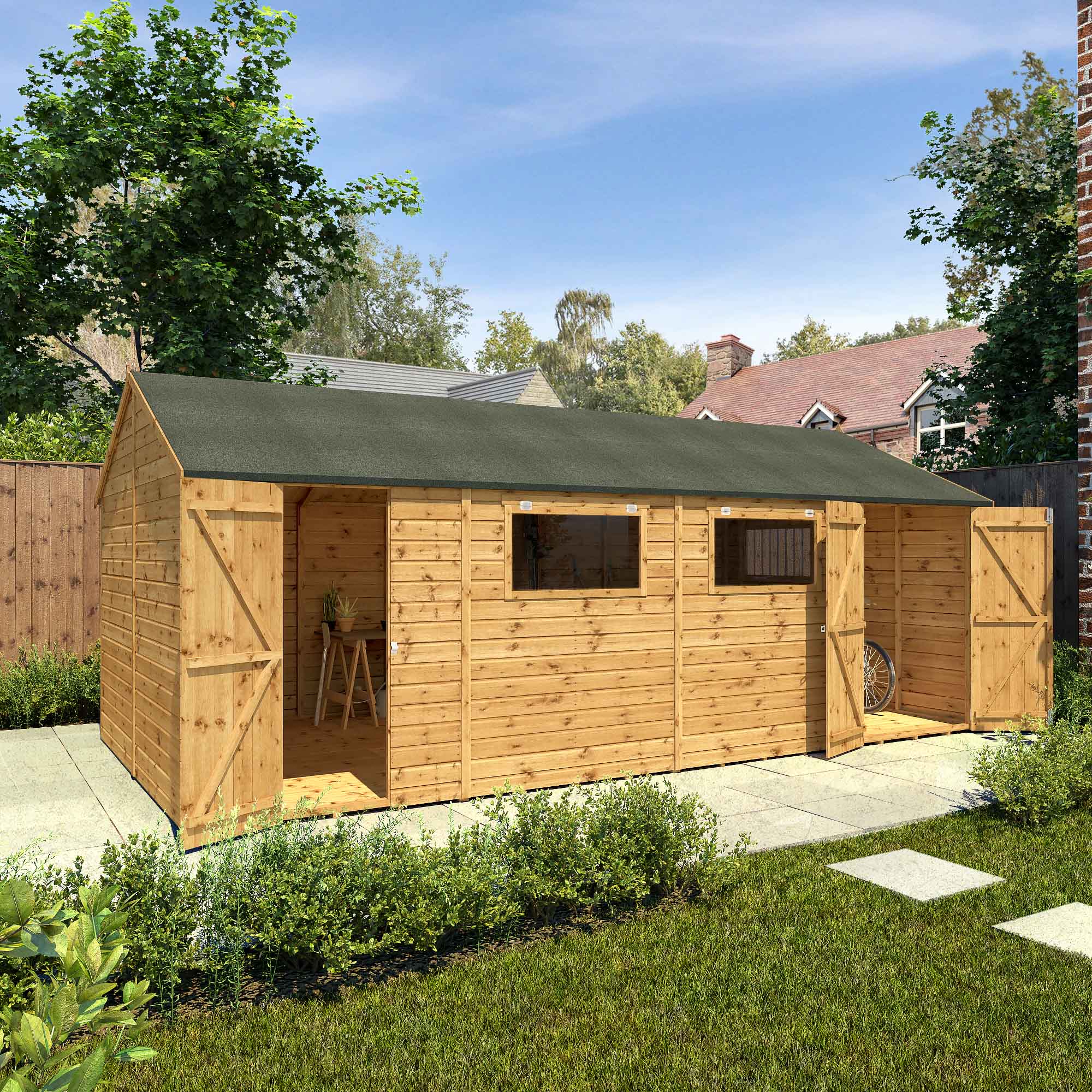 Premium Shiplap Apex Workshop