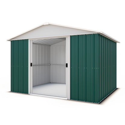 Yardmaster 'Emerald' Green Metal Shed