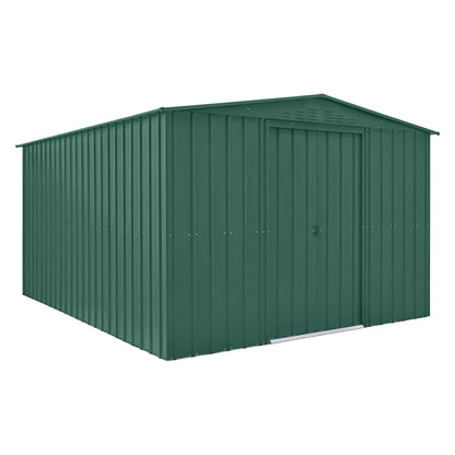 Globel Green Apex Metal Shed