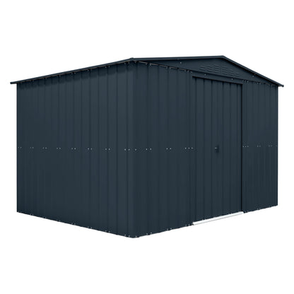 Globel Grey Apex Metal Shed