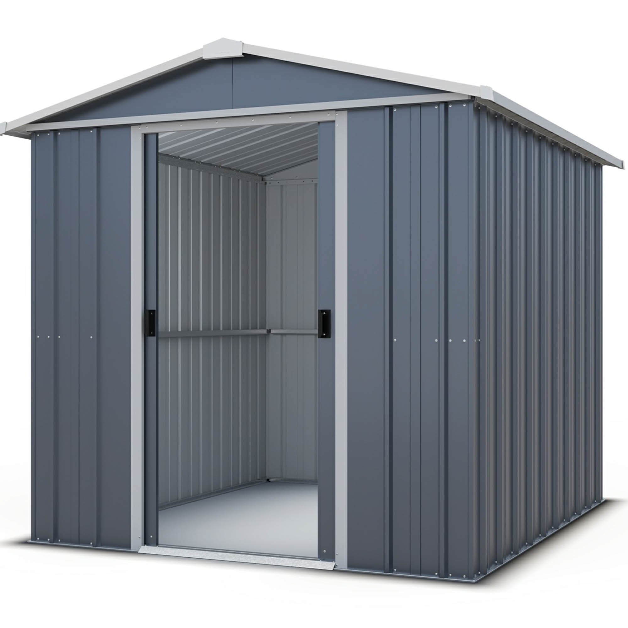Yardmaster 'Castleton' Anthracite Metal Shed