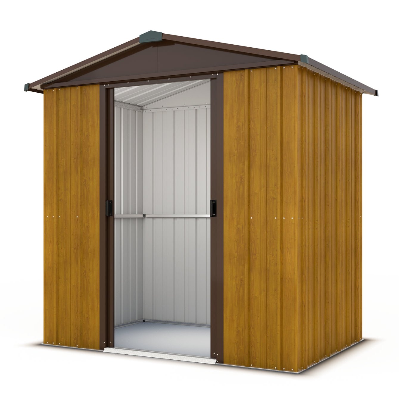 Yardmaster 'Woodview' 6'8 x 4'6 Metal Shed