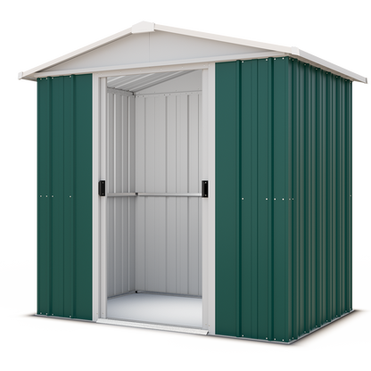 Yardmaster 'Emerald' Green Metal Shed