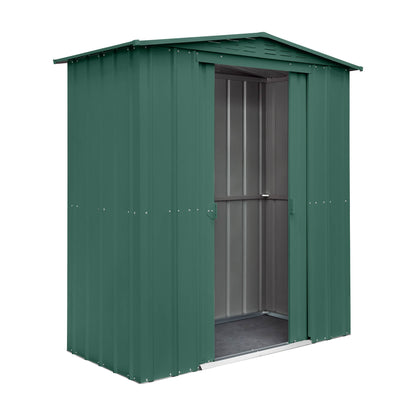 Globel Green Apex Metal Shed