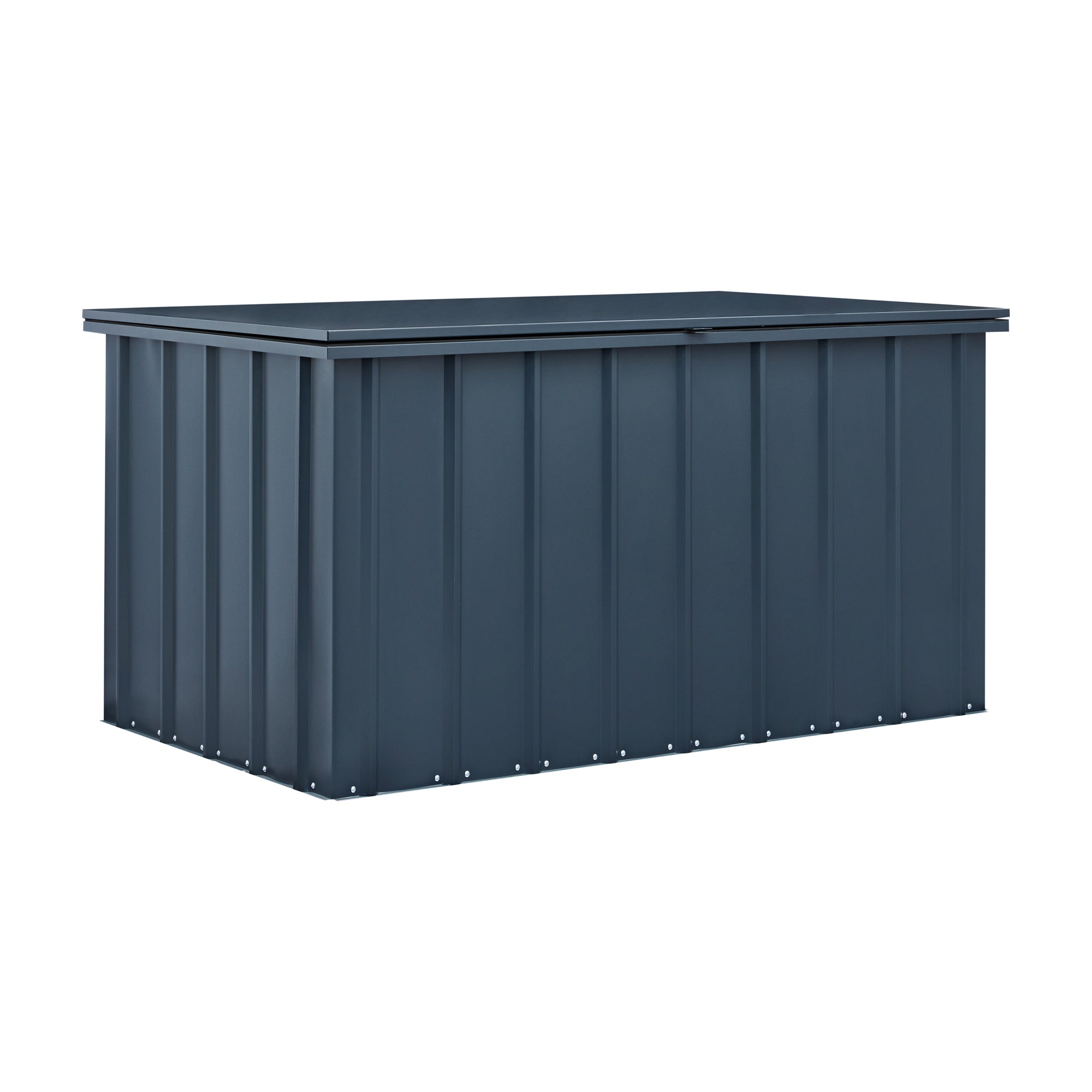 Globel 5 x 3 Grey Metal Storage Box