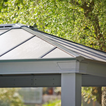 Canopia by Palram Dallas 14 x 16 Garden Gazebo - Grey