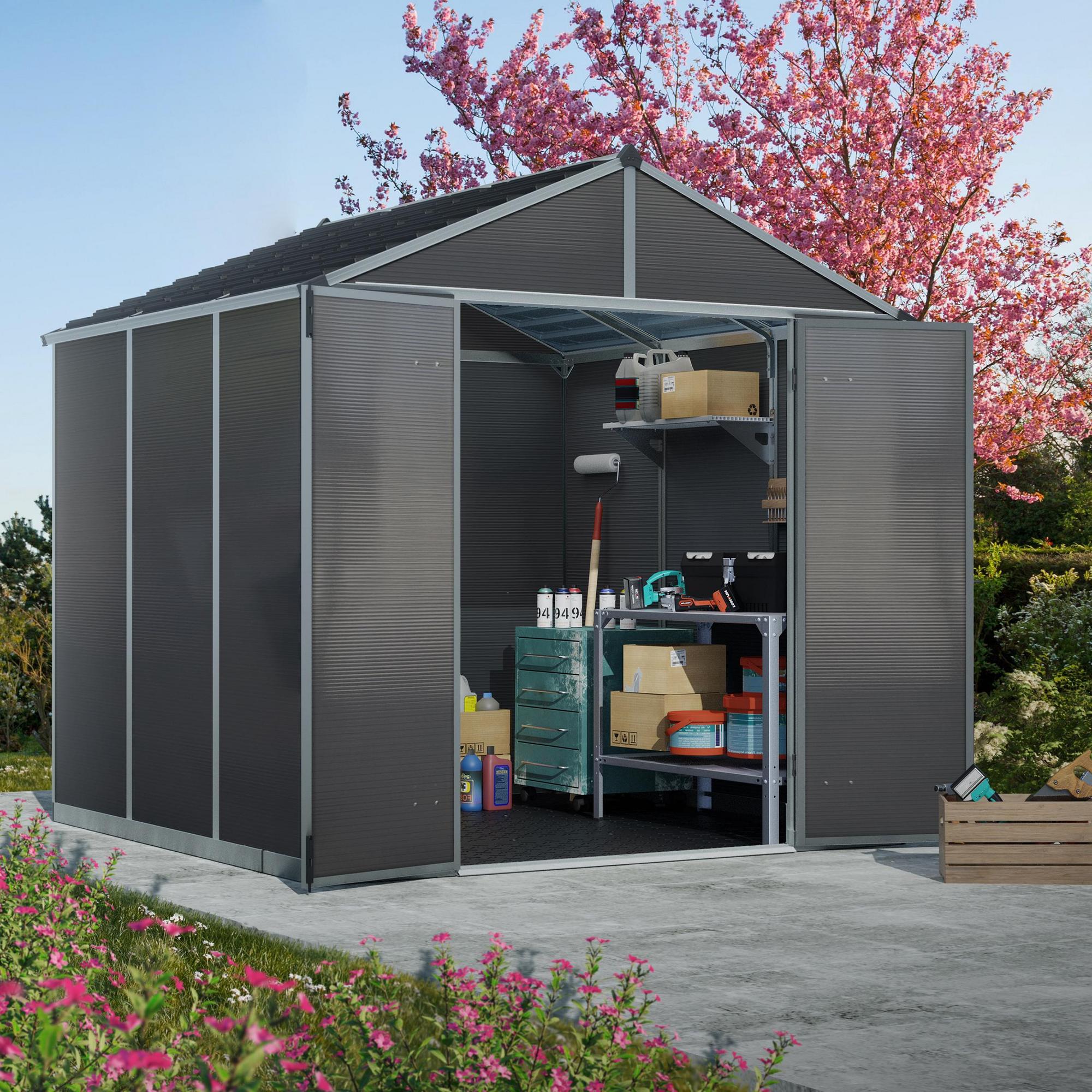 Canopia by Palram  Rubicon Plastic Shed