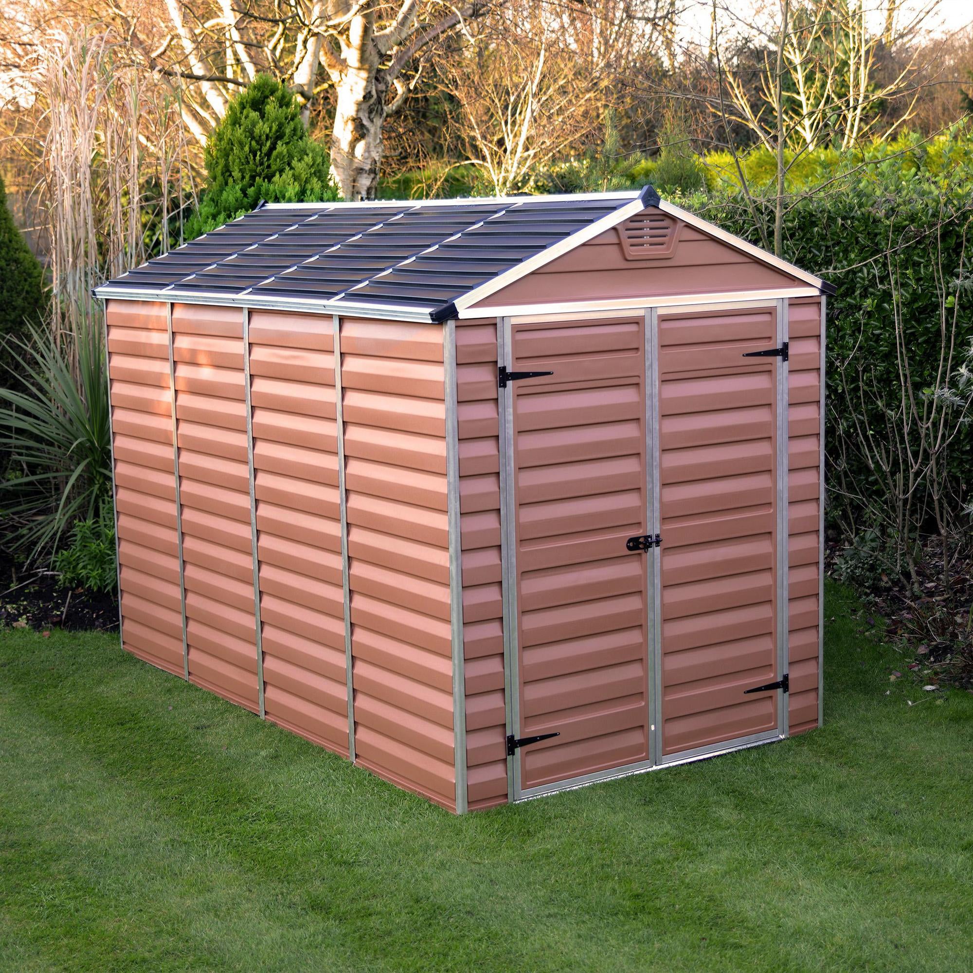 Canopia by Palram Skylight Shed - Amber
