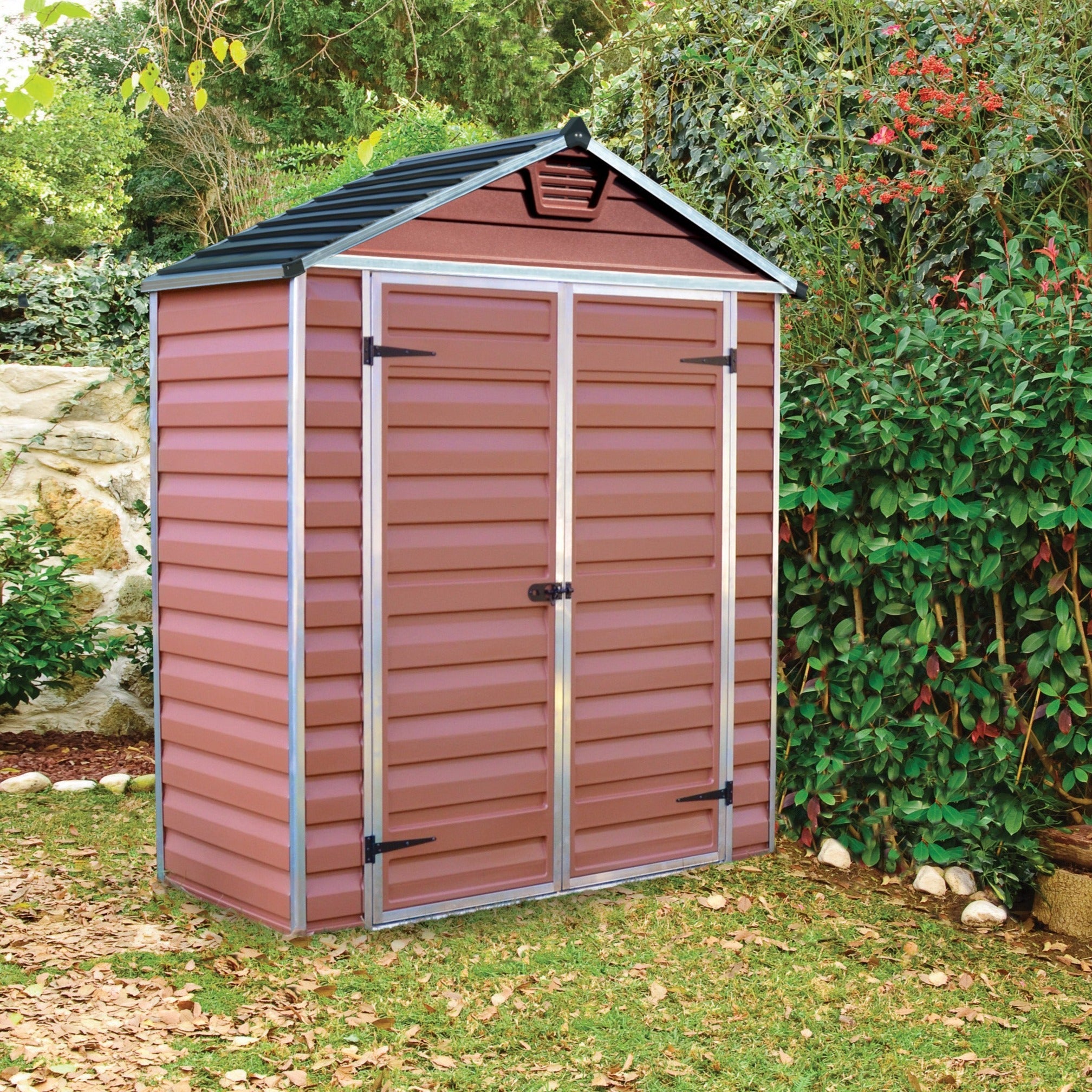 Canopia by Palram Skylight Shed - Amber