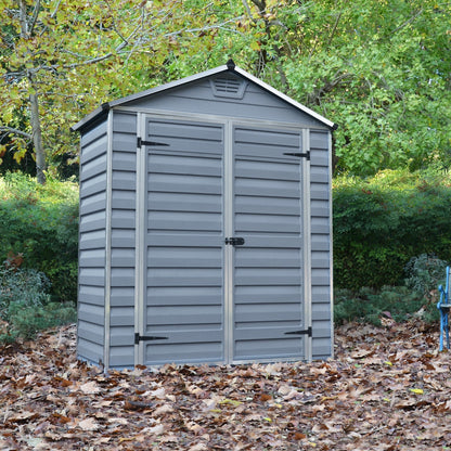Canopia by Palram Skylight Plastic Shed - Grey