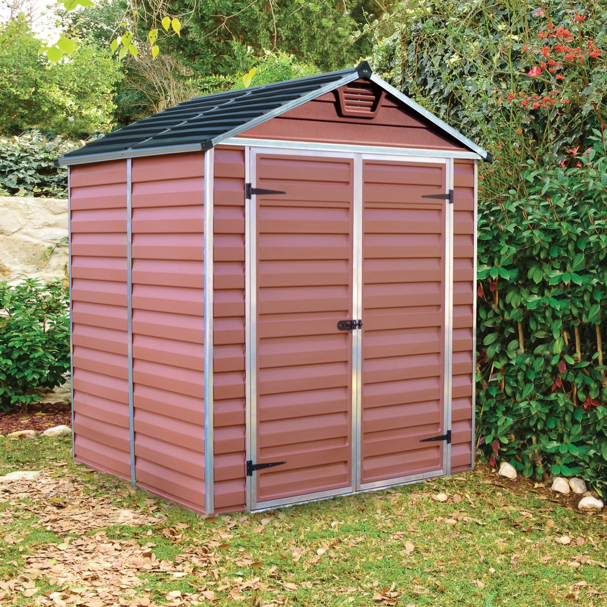 Canopia by Palram Skylight Shed - Amber