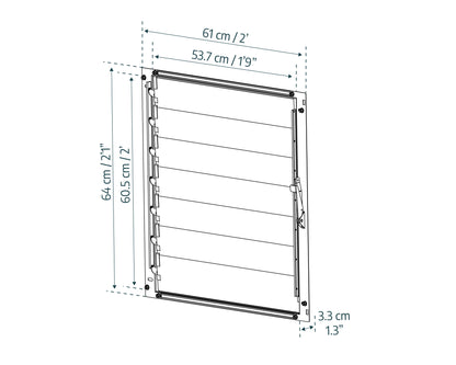 Canopia by Palram Side Louver Window Kit