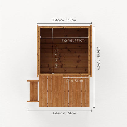 Snug Tower Wooden Playhouse